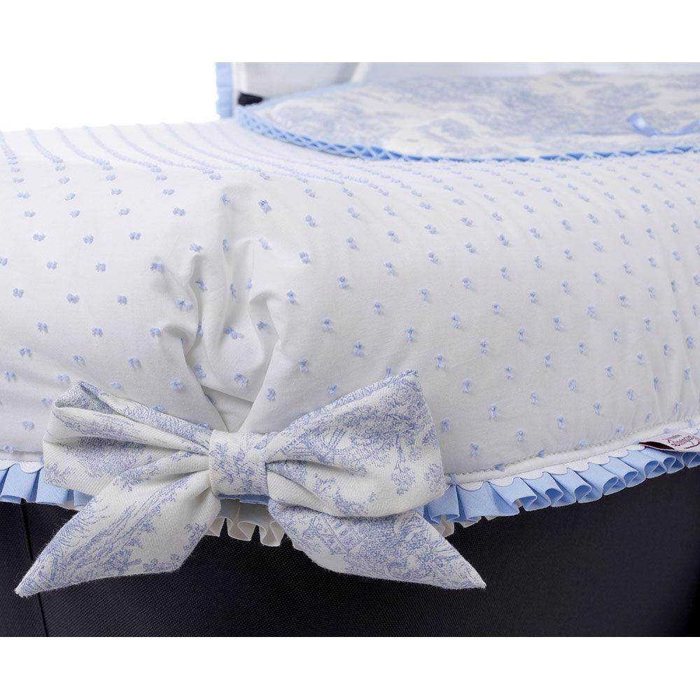 Colcha Capazo A Medida Carro Bebé 752 Plumeti y Toile Bebiti By Nanetes - Nanetes #