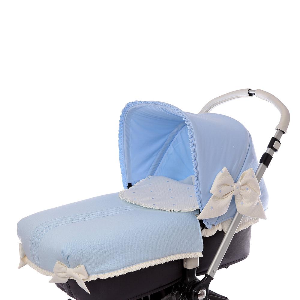 Colcha Capazo Invierno A Medida Carro Bebé Tricot 828 Bebiti by Nanetes - Nanetes #