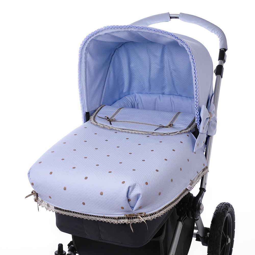 Colcha Capazo A Medida Carro Bebé 828 Bolillo Bebiti By Nanetes - Nanetes #