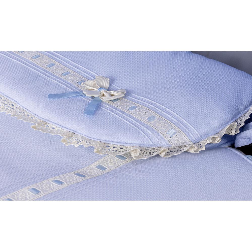 Colcha Capazo A Medida Carro Bebé 778 Puntilla Bebiti By Nanetes - Nanetes #