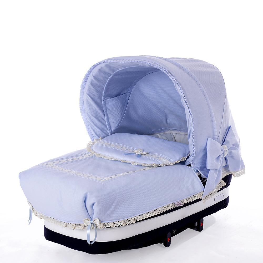 Colcha Capazo A Medida Carro Bebé 778 Puntilla Bebiti By Nanetes - Nanetes #