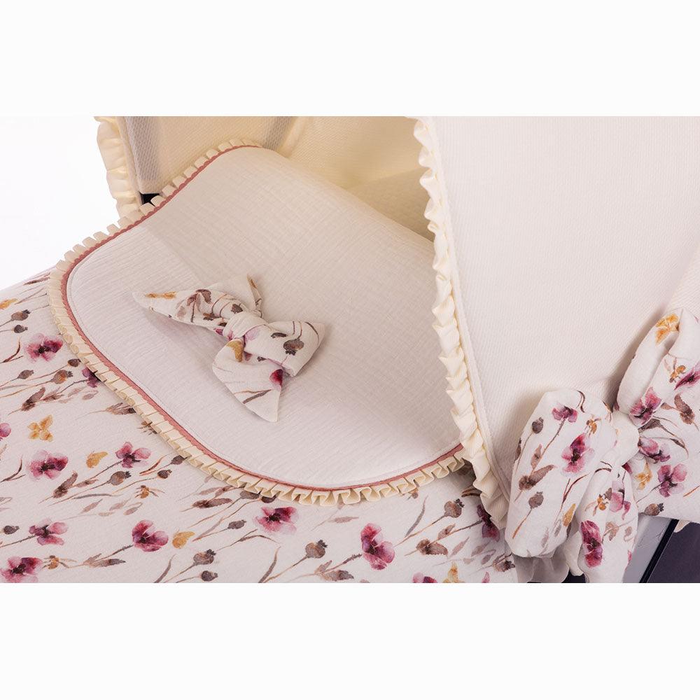 Colcha Capazo 217 Bambula Flores Bebiti Nanetes - Nanetes #