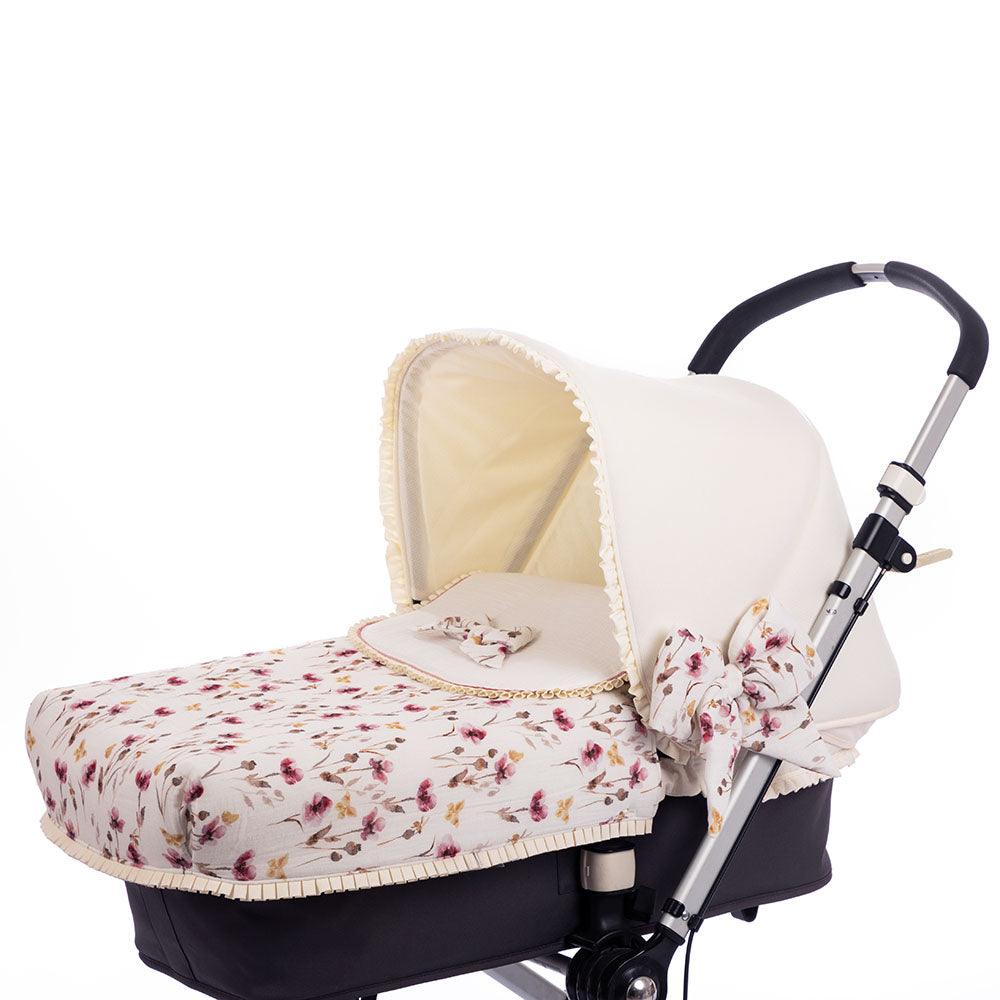 Colcha Capazo 217 Bambula Flores Bebiti Nanetes - Nanetes #