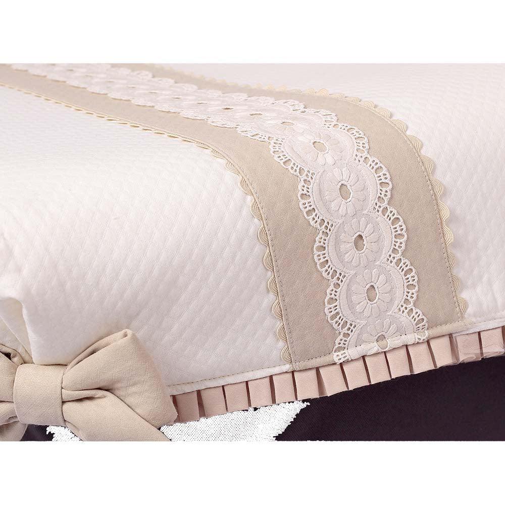 Colcha Capazo Bebé Piqué Rosello 108 Bebiti Nanetes - Nanetes #