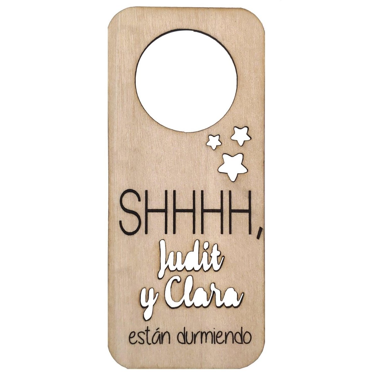 Colgador Puerta Personalizado Nombres - Nanetes