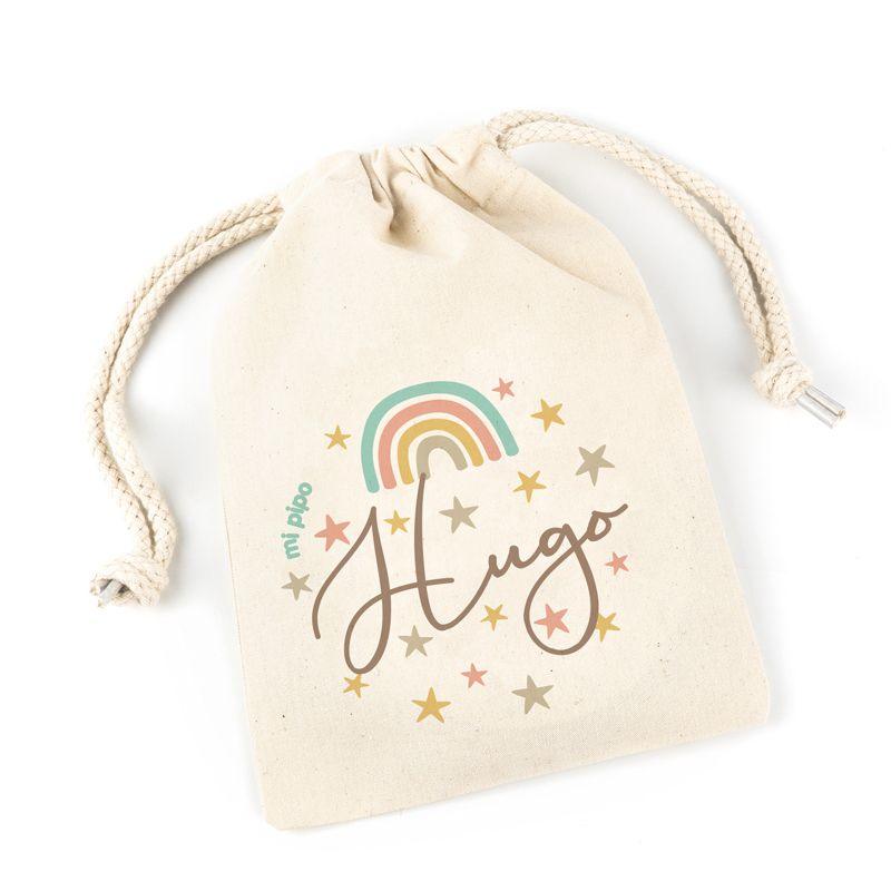 Placas cumplemeses personalizado Arco Iris - Nanetes #