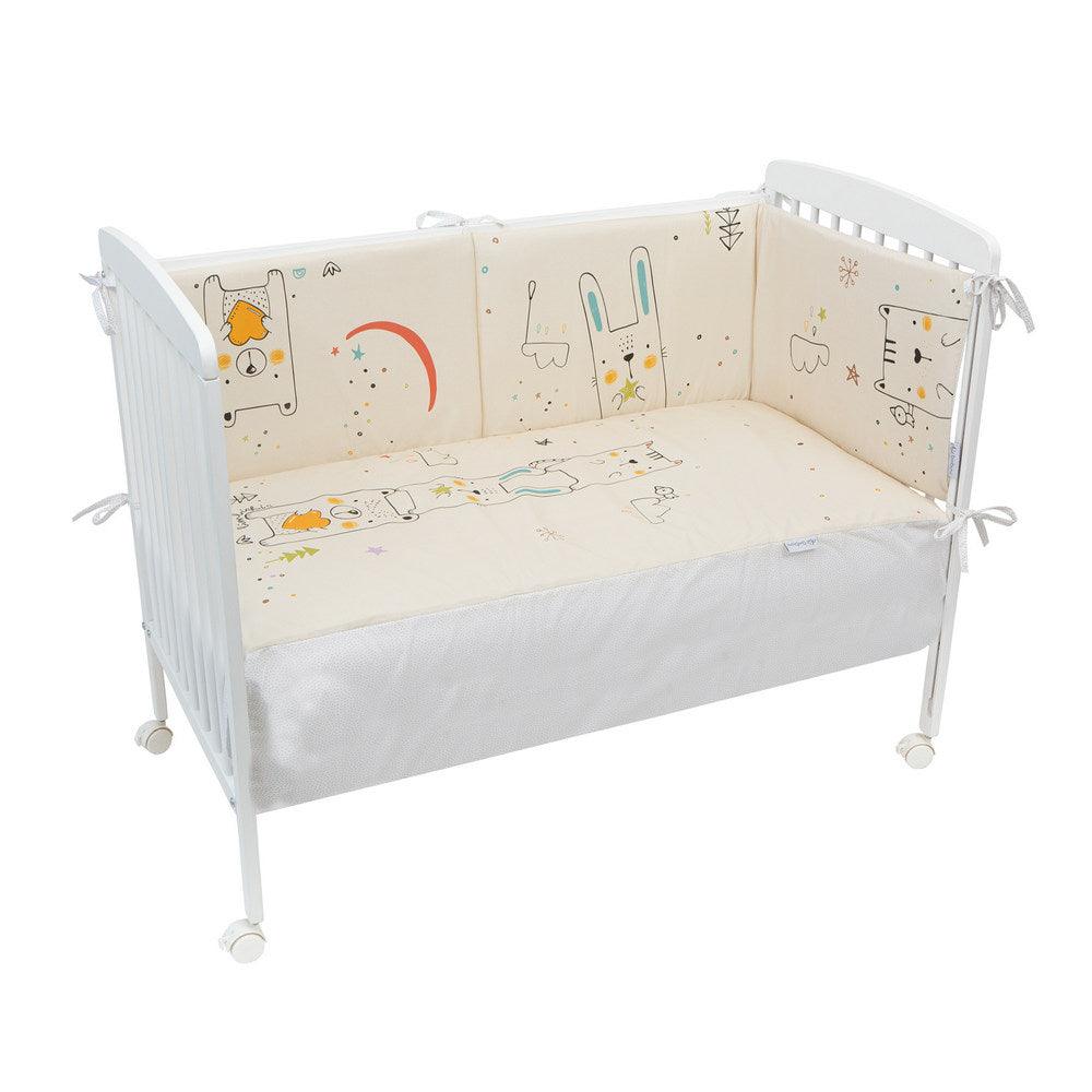 Edredón con Protector Cuna Funny Chic - Nanetes #