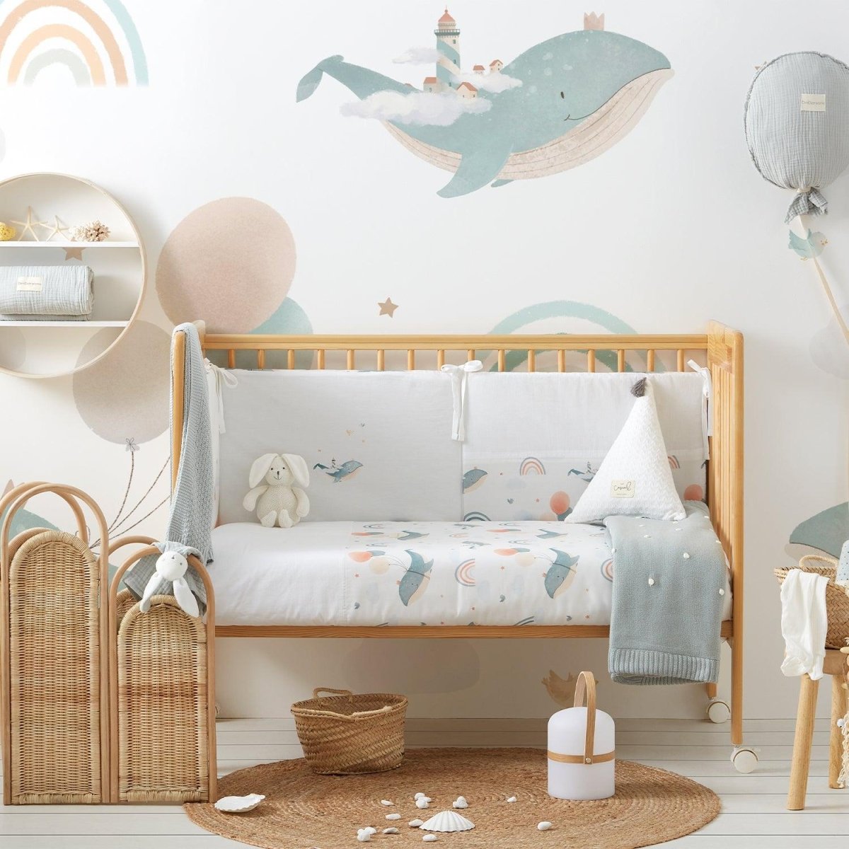 Funda nórdica y chichonera Moby Bimbi - Nanetes