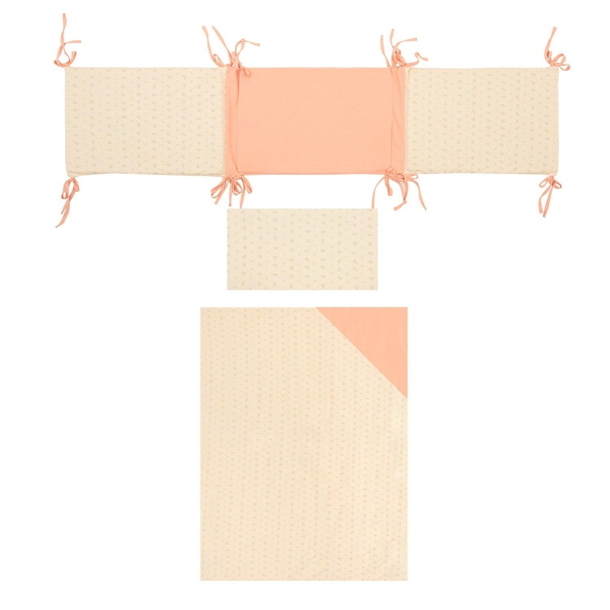 Funda nórdica y chichonera Dalia Bimbi - Nanetes