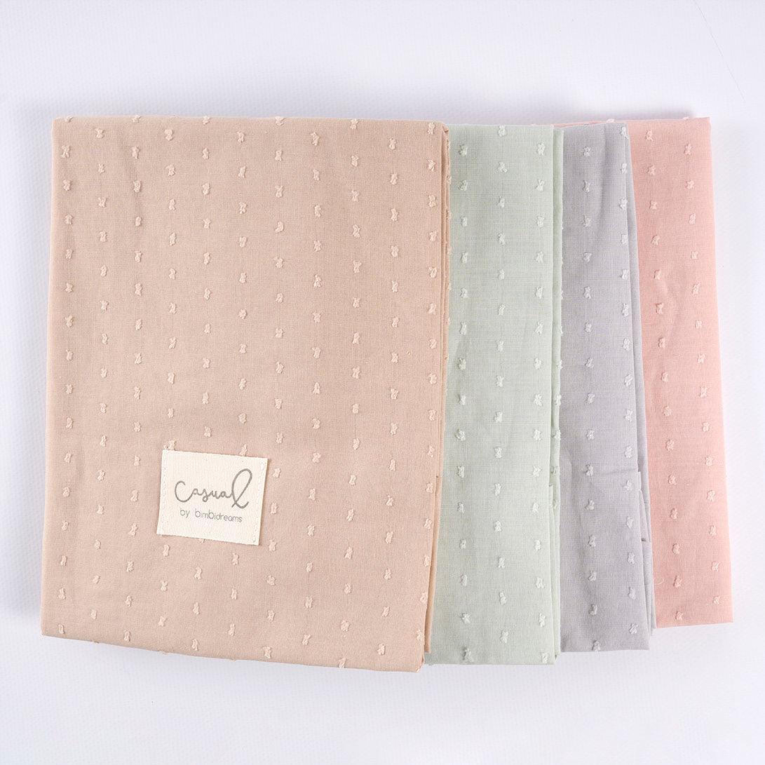 Muselina Bebé Gasa PLumeti Colores Bimbi Casual - Nanetes #