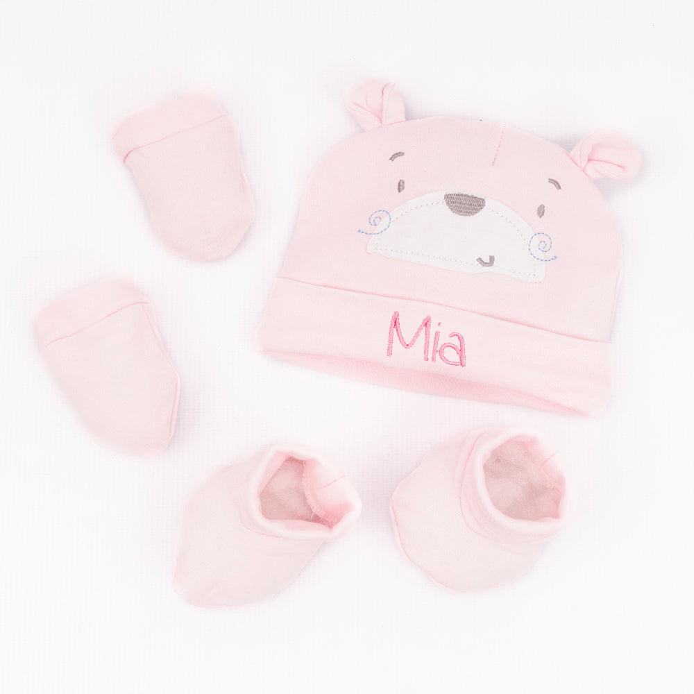 Pack Paritorio Gorrito Oso Personalizado - Nanetes #