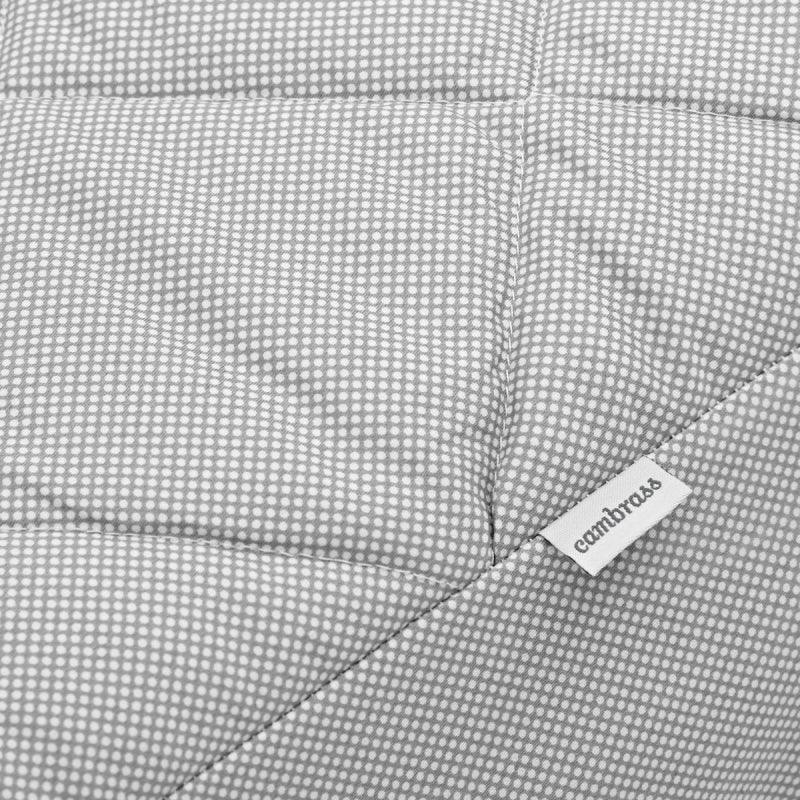 Edredón con protector essentia gris Cambrass - Nanetes #
