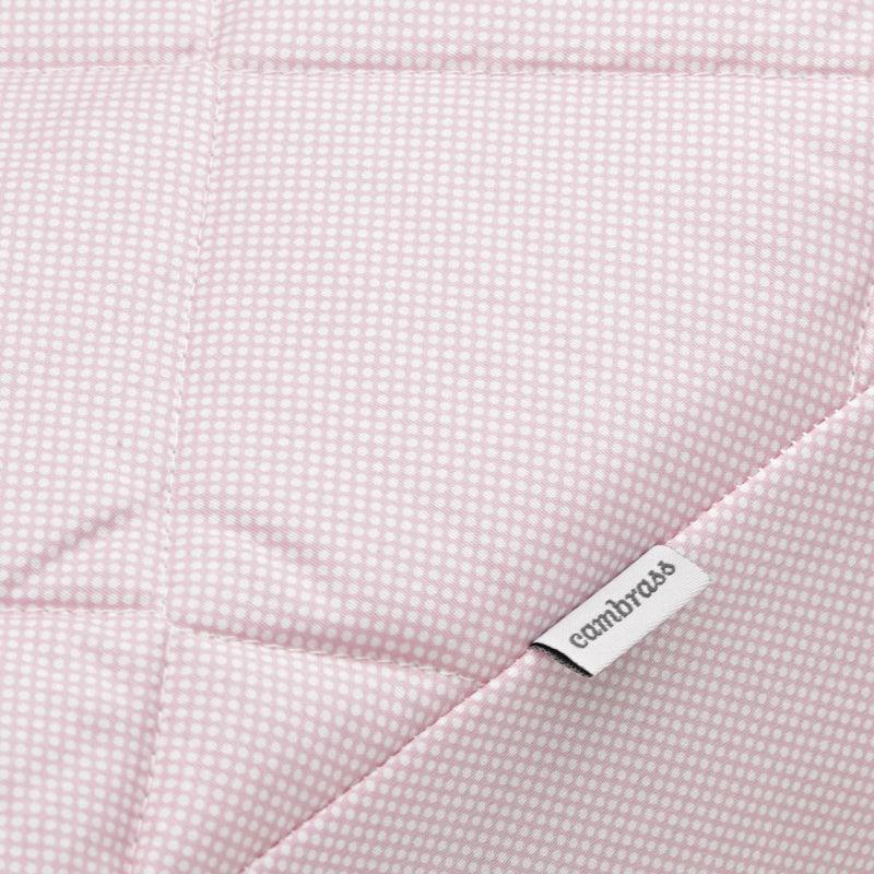 Edredón con protector essentia rosa Cambrass - Nanetes #