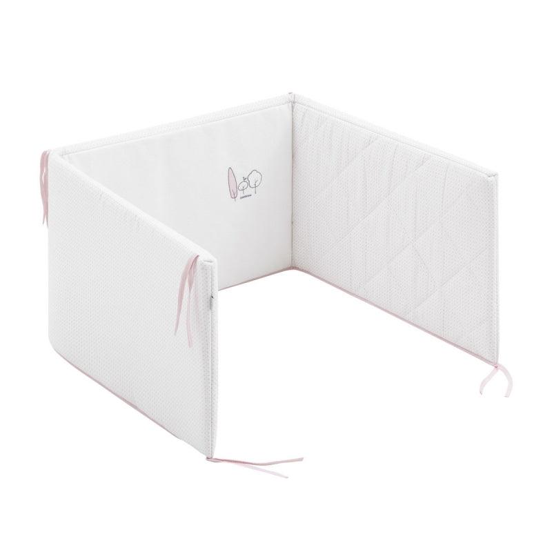 Edredón con protector essentia rosa Cambrass - Nanetes #