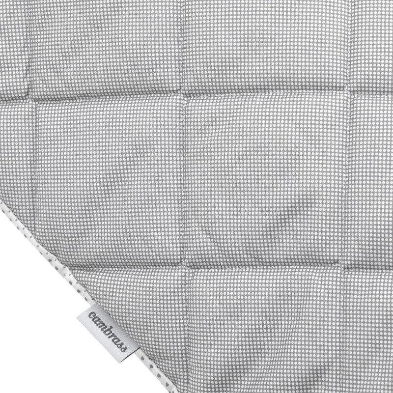 Funda nórdica con protector essentia gris Cambrass - Nanetes #