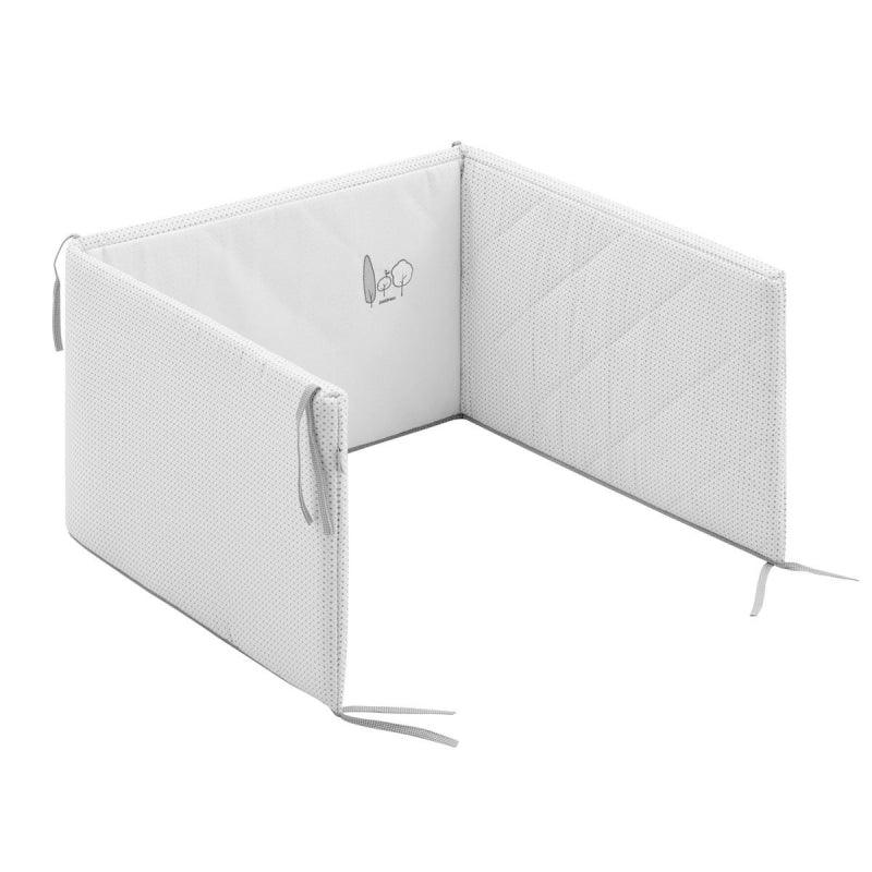 Funda nórdica con protector essentia gris Cambrass - Nanetes #