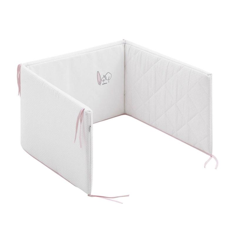 Funda nórdica con protector essentia rosa Cambrass - Nanetes #