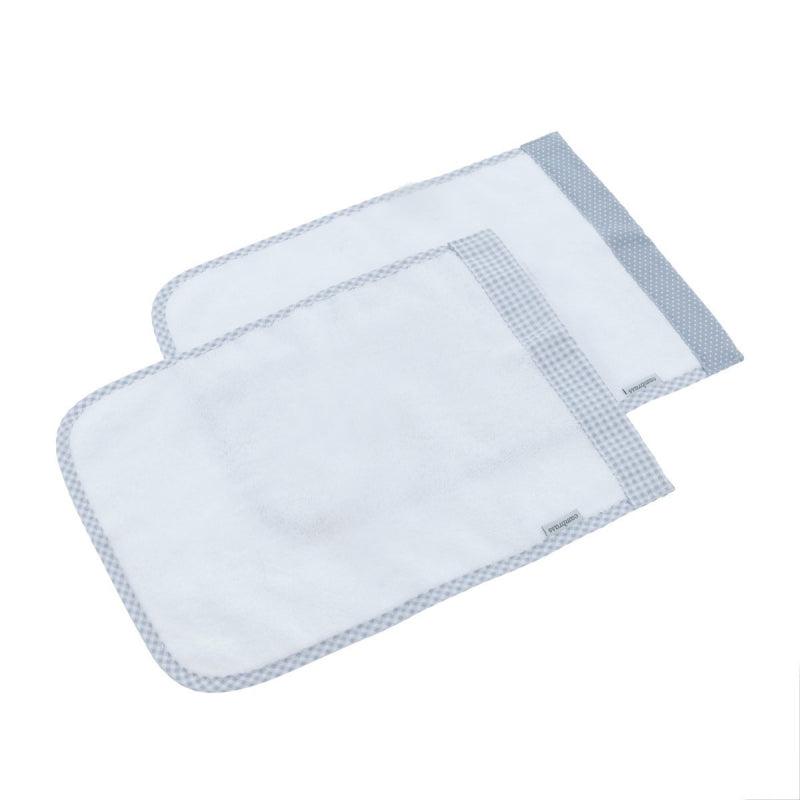 Toallas Bebé Cambrass Vichy Celeste - Nanetes #