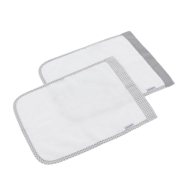 Toallas Bebé Cambrass Vichy Gris - Nanetes #