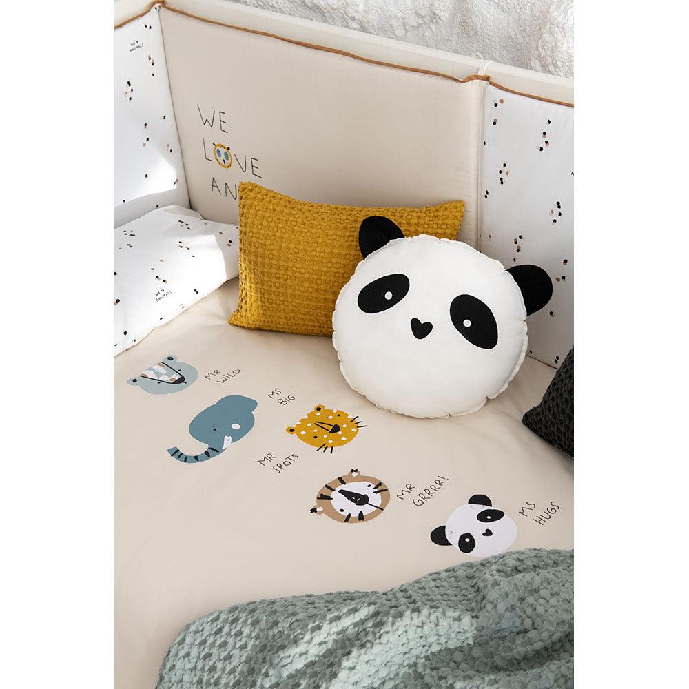 Cojin Infantil Decorativo Panda Jungle Petit Praia