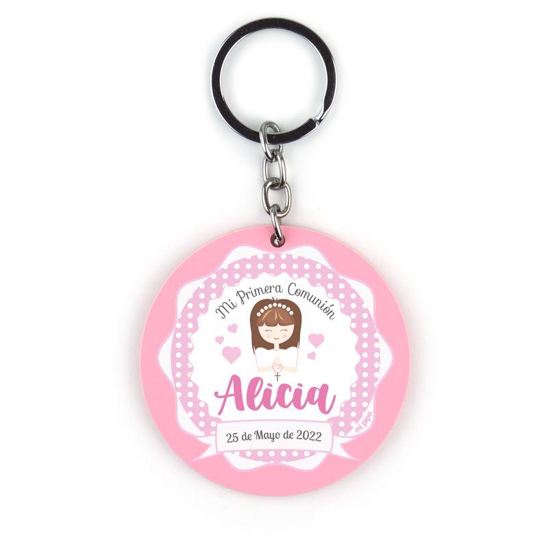 Llavero Detalle Comunion niña - Nanetes #