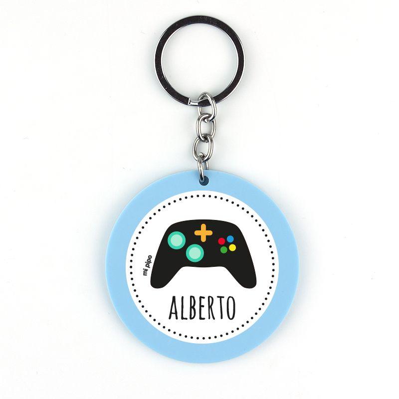 Llavero Metacrilato Personalizado Gamer Mi Pipo - Nanetes #