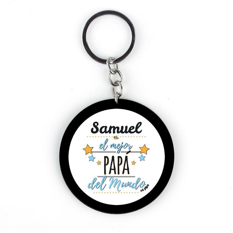 Llavero Mejor papa del mundo - Nanetes #