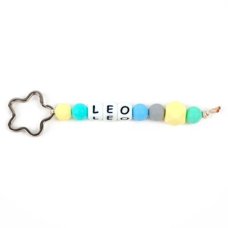 Llavero Silicona Nombre Multicolor Mi Pipo - Nanetes #