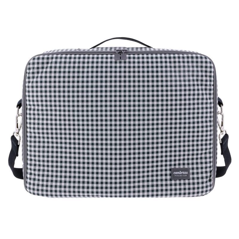 Maleta Maternidad Vichy Negro Cambrass - Nanetes #