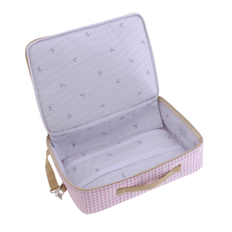 Maleta Maternidad Vichy Rosa Cambrass - Nanetes #