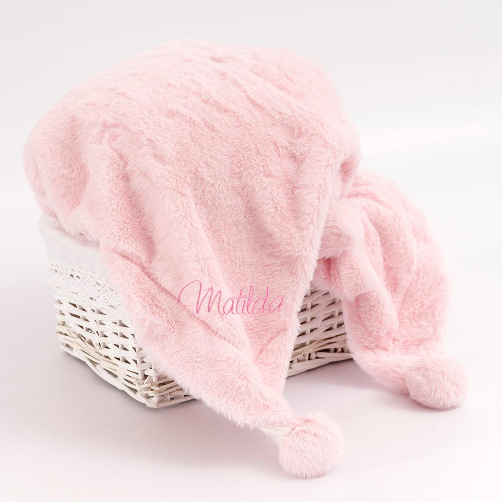 Manta Bebé Personalizada Invierno Pompon - Nanetes #