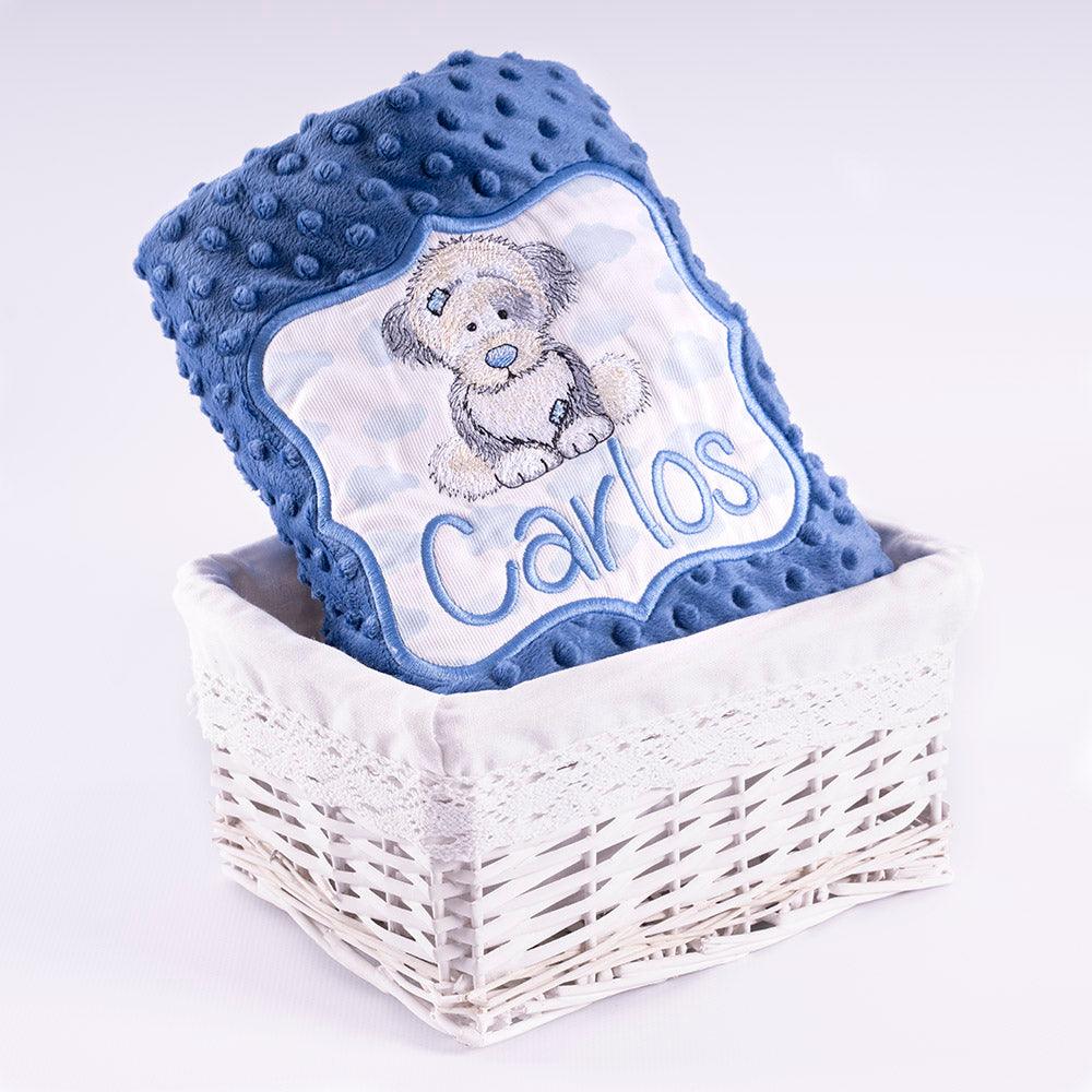 Manta Personalizada Bebé Perrito Old Toy Marco Nanetes - Nanetes
