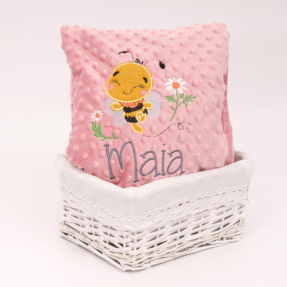 Manta Personalizada Bebé Abeja Nanetes - Nanetes #