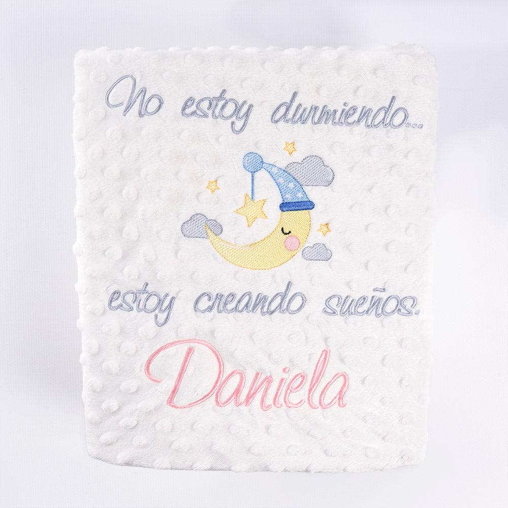 Manta Personalizada Frase No estoy durmiendo - Nanetes