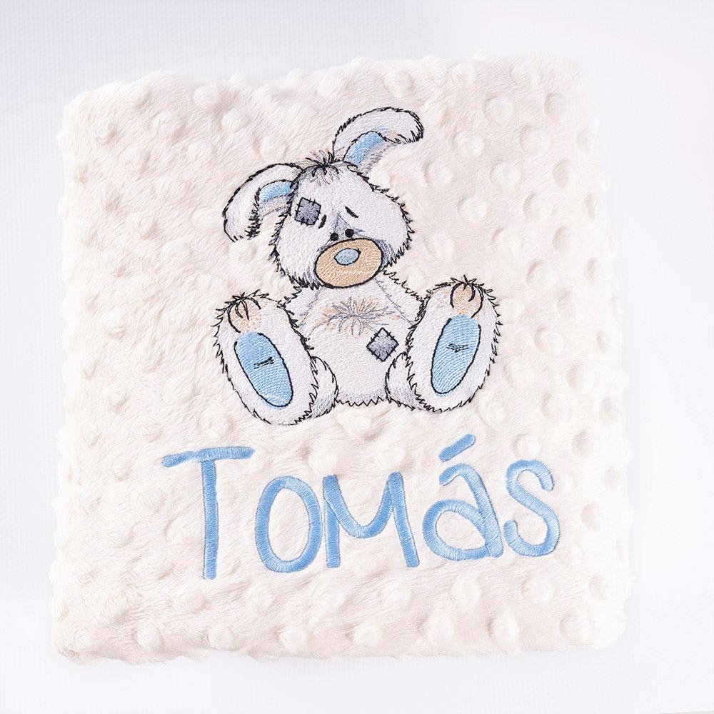 Manta Personalizada Bebé Conejito Old Toy Nanetes - Nanetes