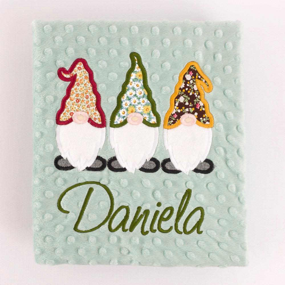 Manta Bebe Personalizada Navidad Duentes Nanetes - Nanetes #