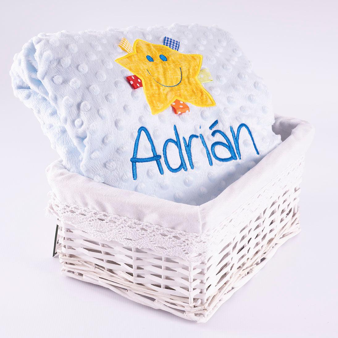 Manta Personalizada Bebé Estrella Cintas Nanetes - Nanetes