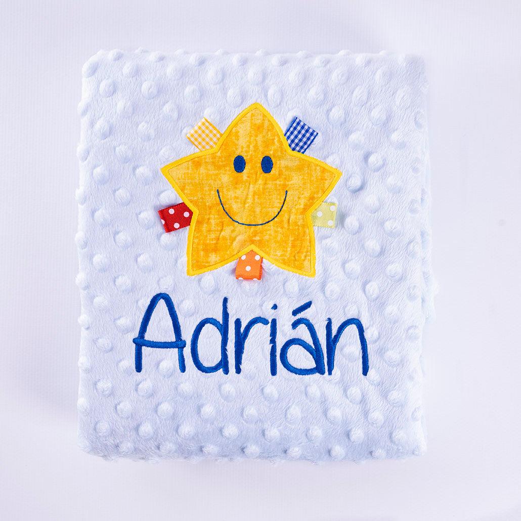Manta Personalizada Bebé Estrella Cintas Nanetes - Nanetes