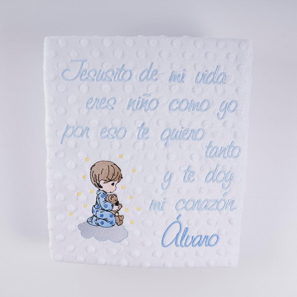 Manta Personalizada Jesusito de mi Vida Niño Nanetes - Nanetes