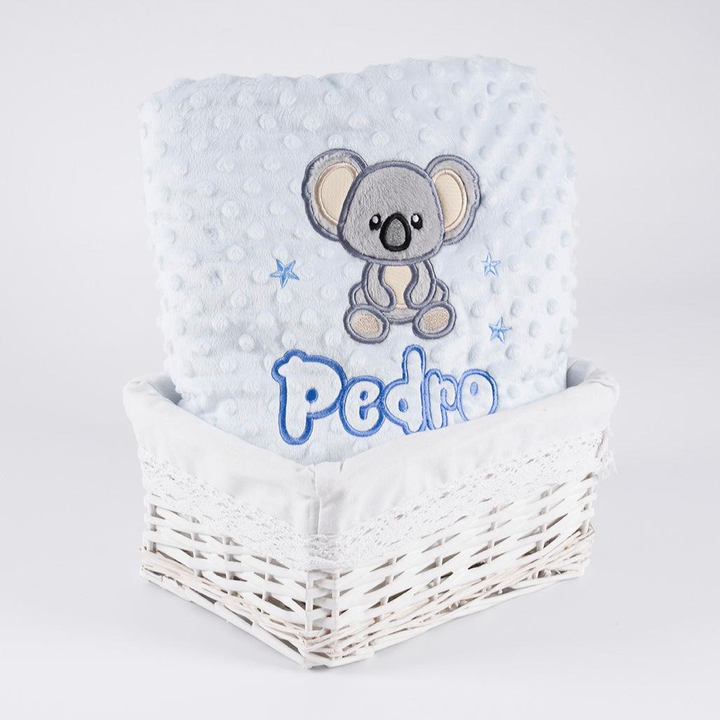 Manta Personalizada Bebé Koala Nanetes - Nanetes