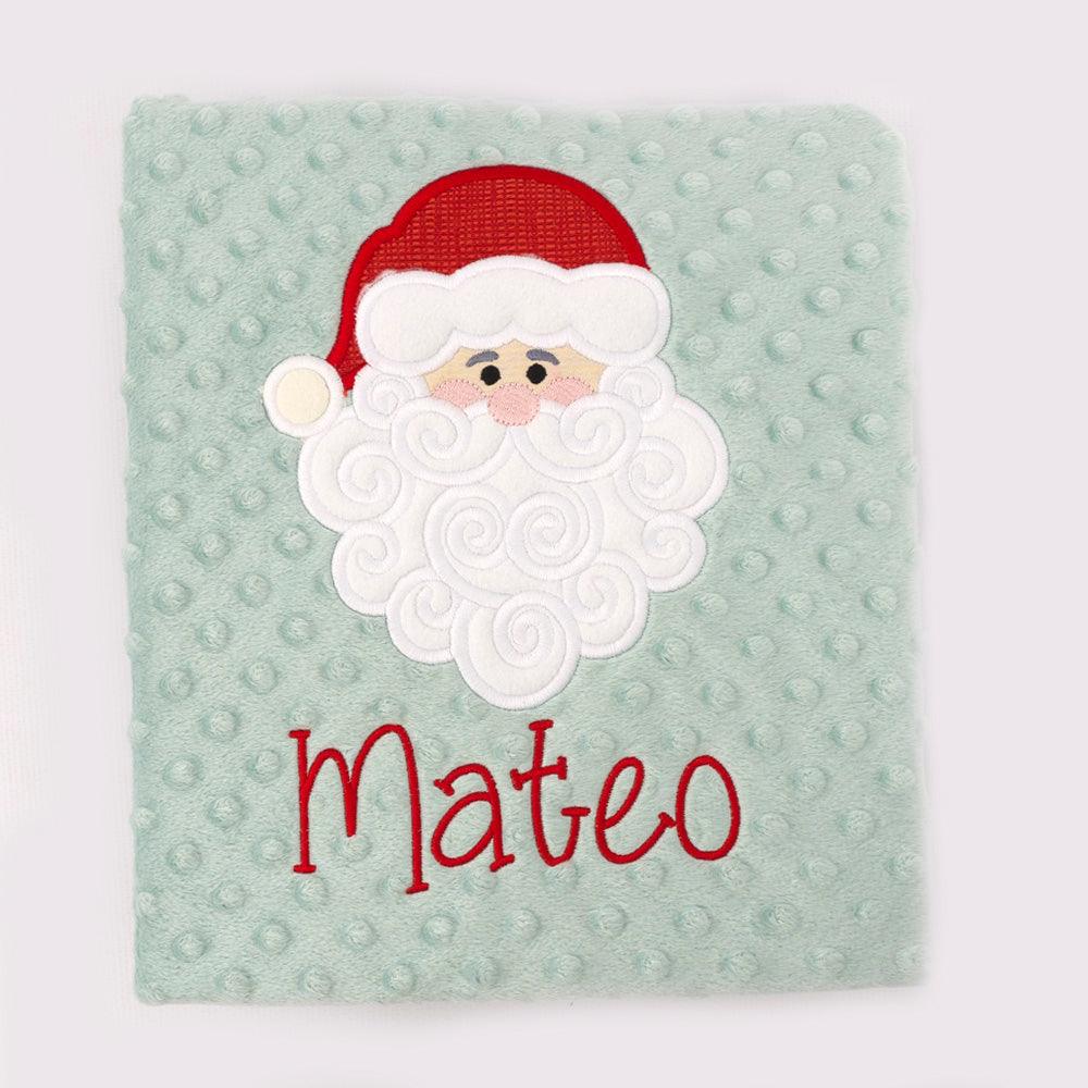 Manta Bebe Personalizada Navidad Papa Noel Nanetes - Nanetes #