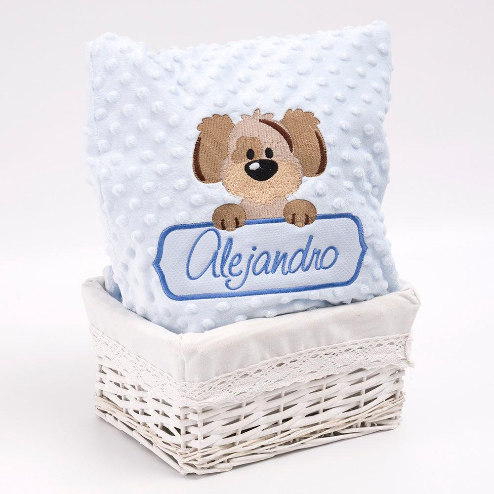 Manta Personalizada Bebé Cachorro Perrito Nanetes - Nanetes