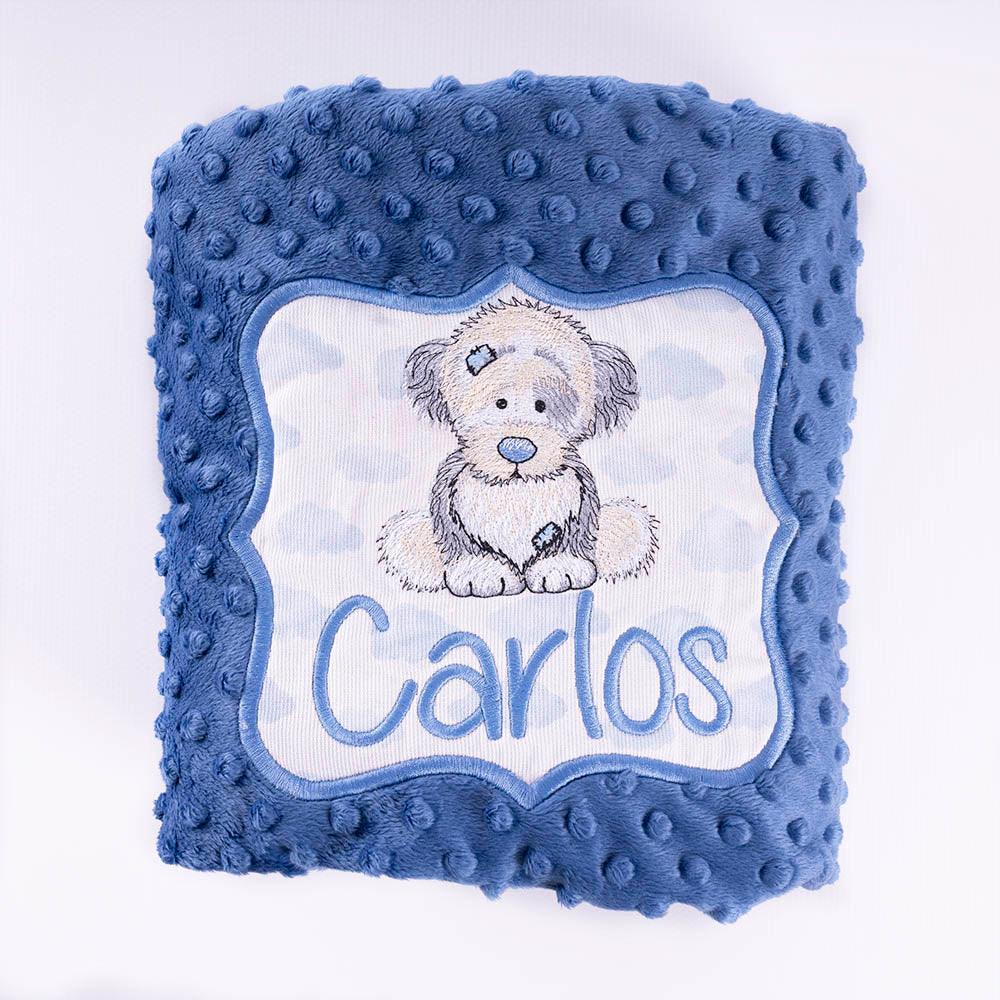 Manta Personalizada Bebé Perrito Old Toy Marco Nanetes - Nanetes