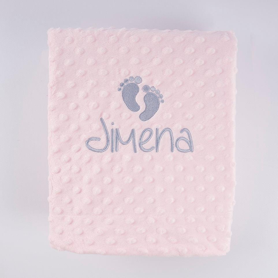 Manta Personalizada Bebé Pies Nanetes - Nanetes #