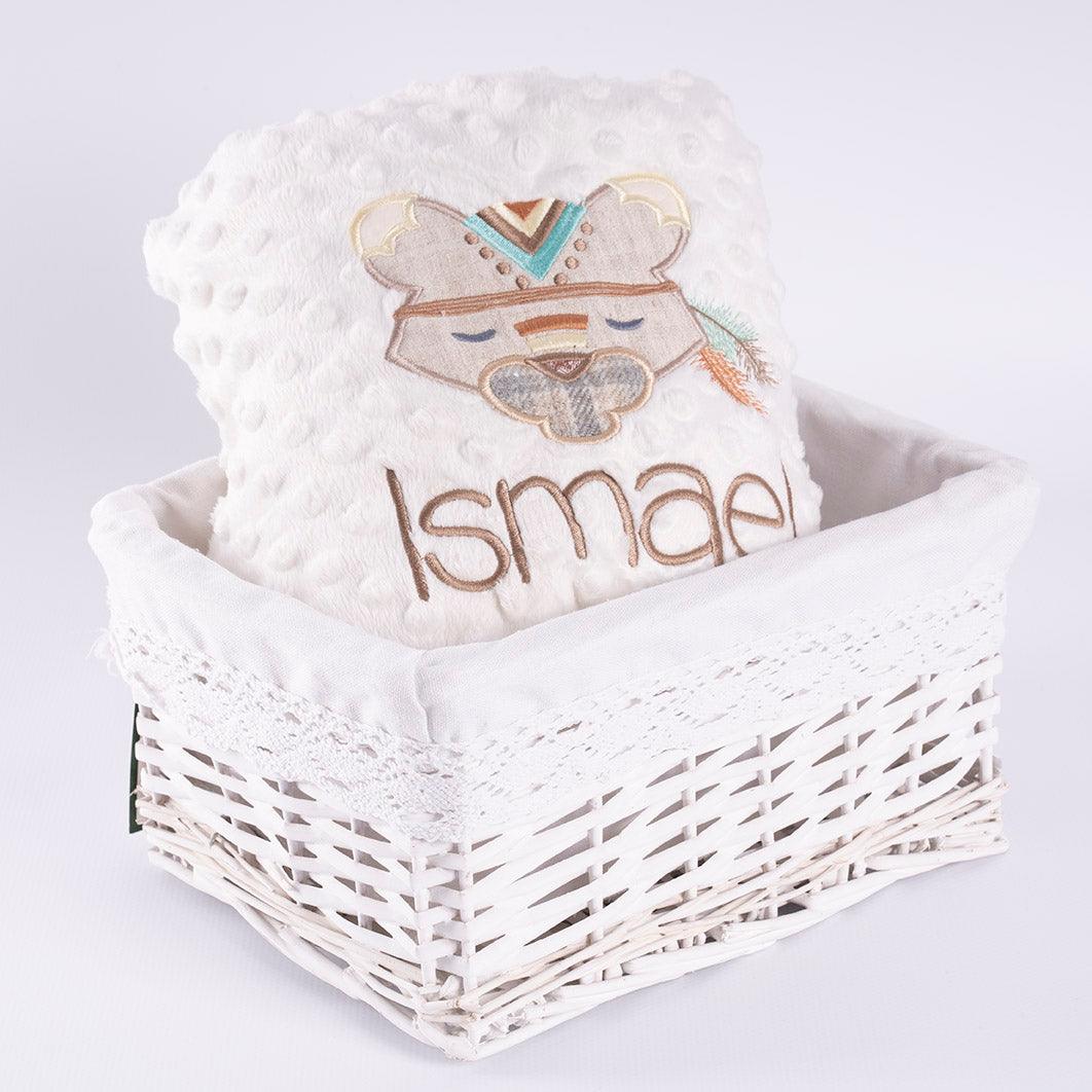Manta Personalizada Bebé Puma Tribal Nanetes - Nanetes