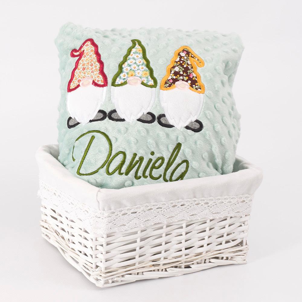Manta Bebe Personalizada Navidad Duentes Nanetes - Nanetes #