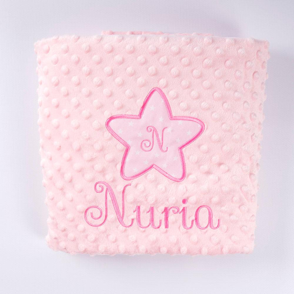 Manta Personalizada Bebé Estrella Inicial Nanetes - Nanetes