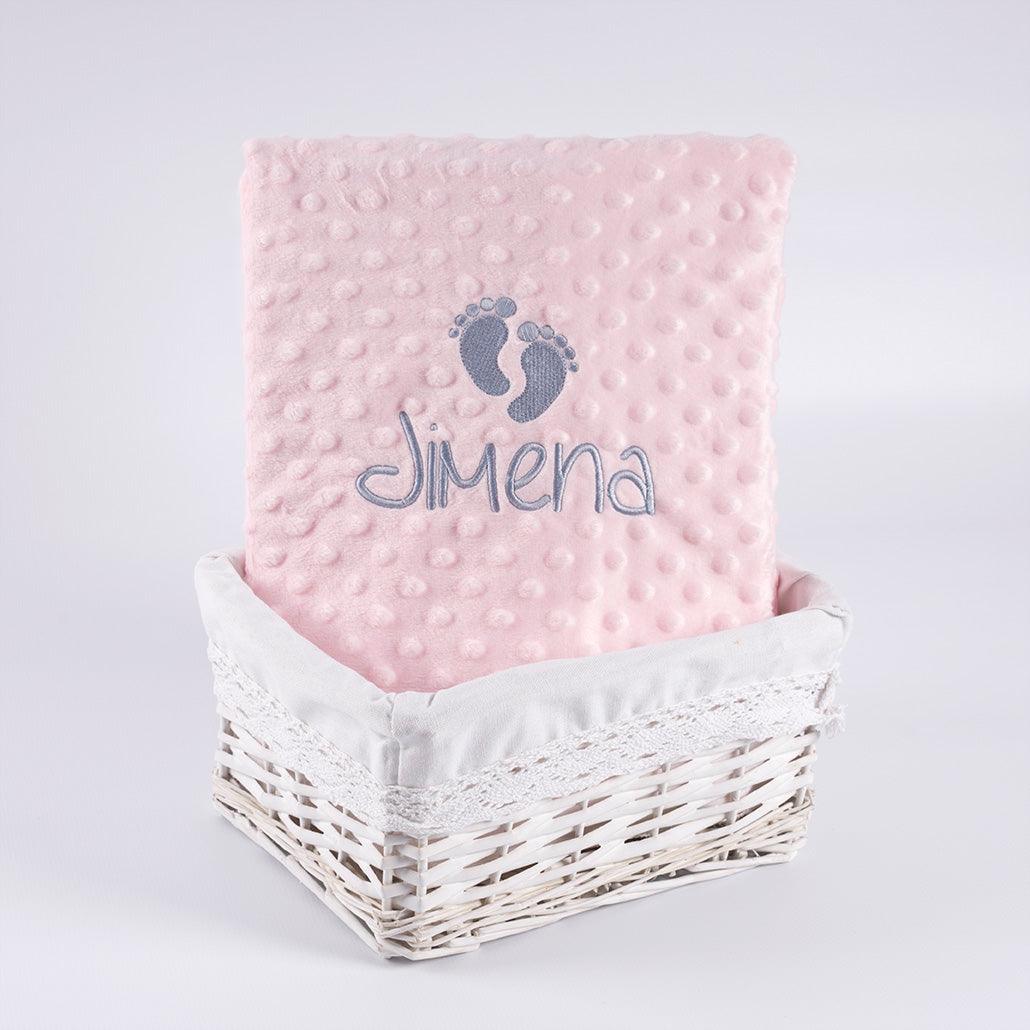 Manta Personalizada Bebé Pies Nanetes - Nanetes #