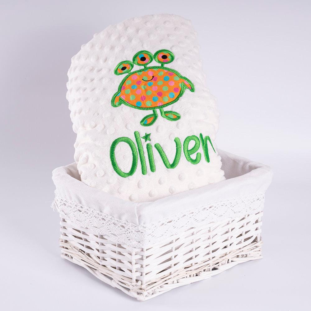 Manta Personalizada Bebé Monstruo Nanetes - Nanetes