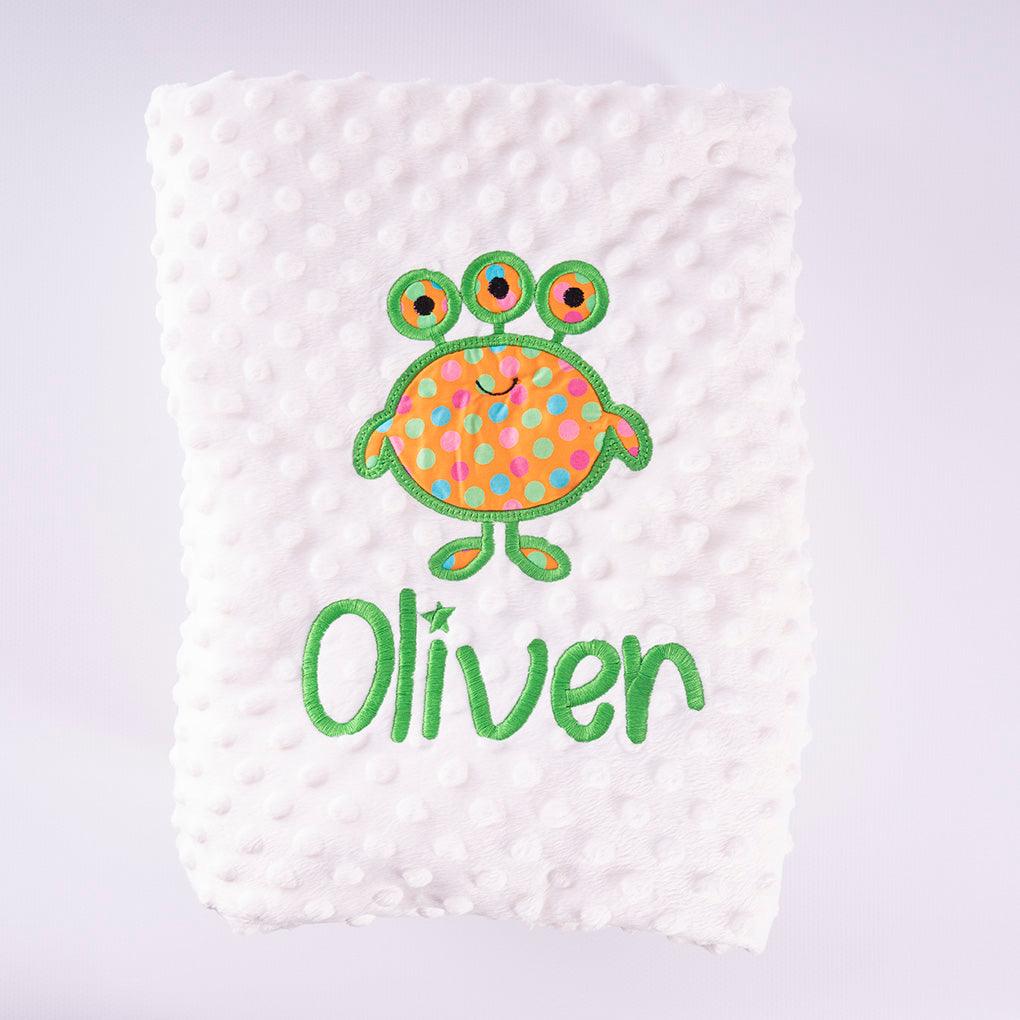 Manta Personalizada Bebé Monstruo Nanetes - Nanetes